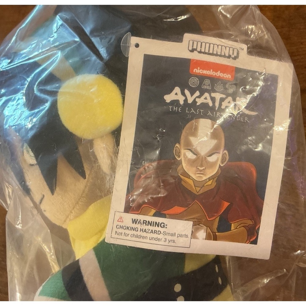 Kidrobot Avatar The Last Airbender Toph Plush Doll Nickelodeon 10" NEW Sealed - Picture 5 of 8